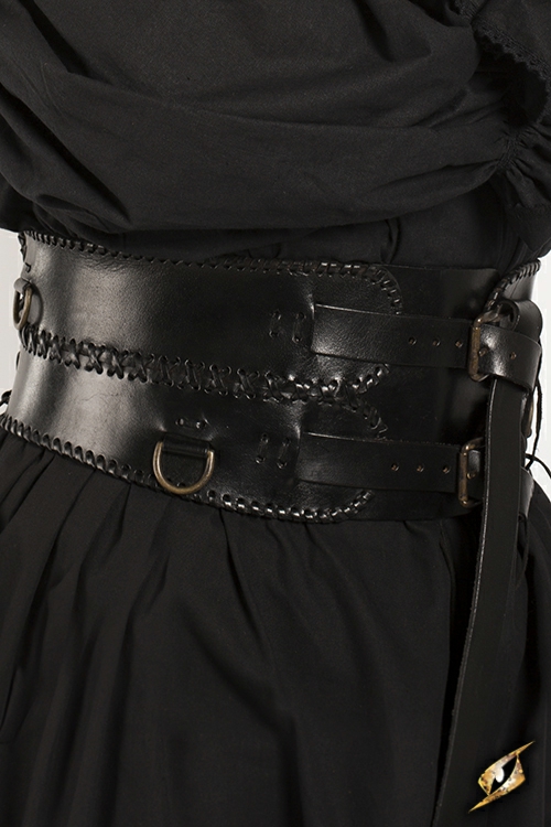 Broad Belt, schwarz | Your-LARP-Store - the store for LARP, fantasy and ...